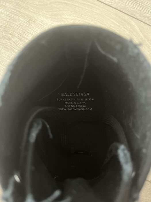 Кросівки/Кеди Balenciaga paris high-top graffiti