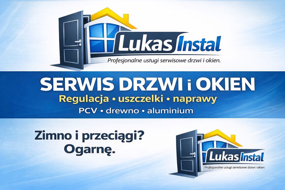 Usługi Serwisowe, Naprawa Drzwi i Okien