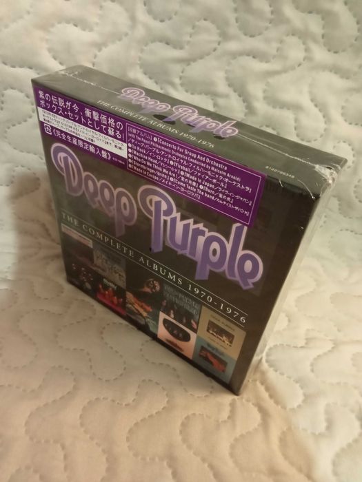 Deep Purple the complete albums , 10 x cd box