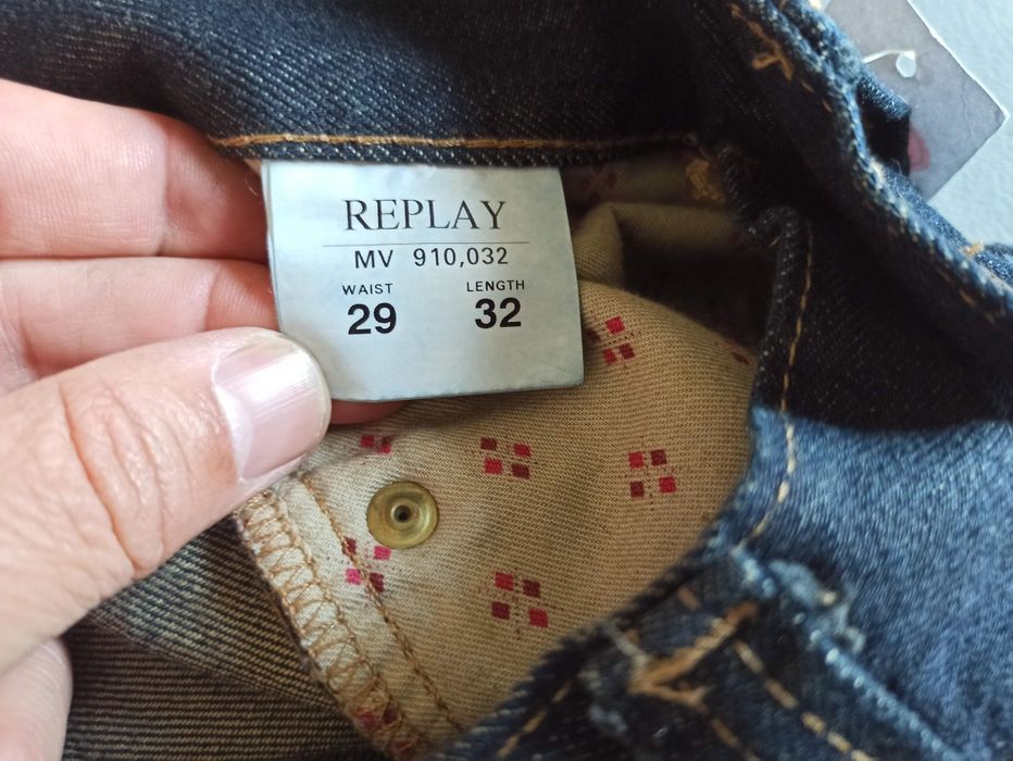 Jeansy Replay. Nowe. Rozm 29/32
