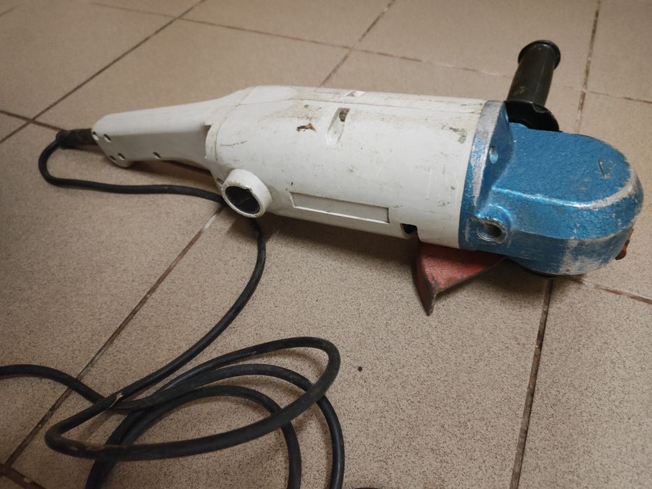 Szlifierka kątowa duża niemiecka DDR jak Bułgaria 1600 W na tarcze 180