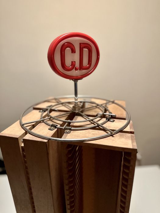 Rotating CD Holder
