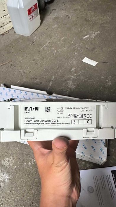 Eaton CEAG BeamTech 2x400lm CG-S (BT2S-ECGS) – Nowa oprawa awaryjna IP65