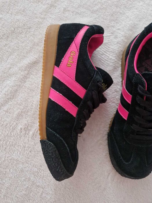 Tenis Gola Pretos e rosa T35