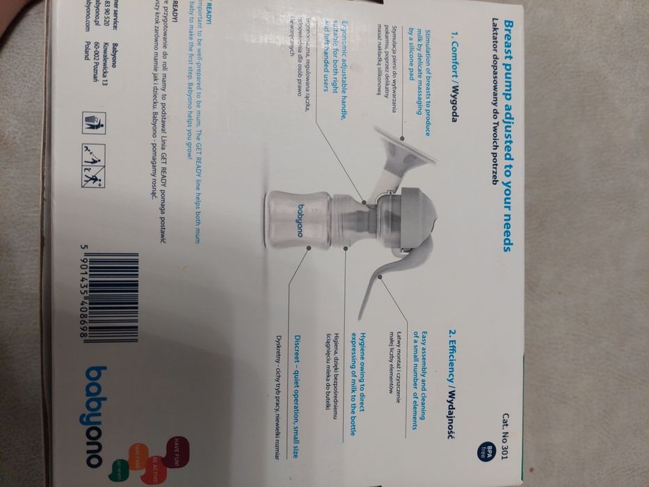 Продам ручной Молокоотсос  "BabyOno"