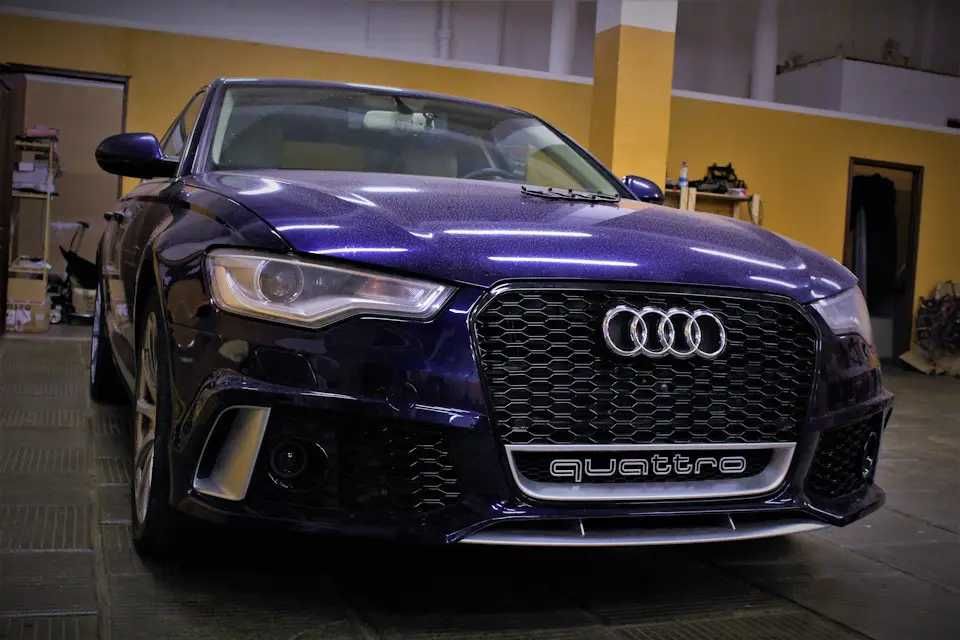 Бампер передний на Audi A6 C7 2011-2014 года стиль Audi RS6 рс6 обвес ...