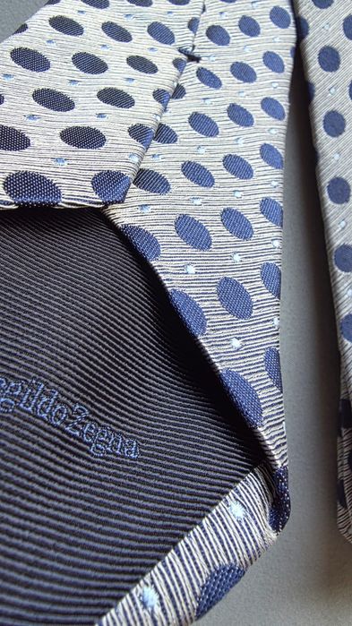 Krawat jedwabny Ermenegildo Zegna