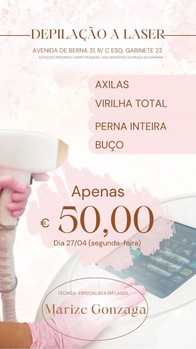 Depilação a laser