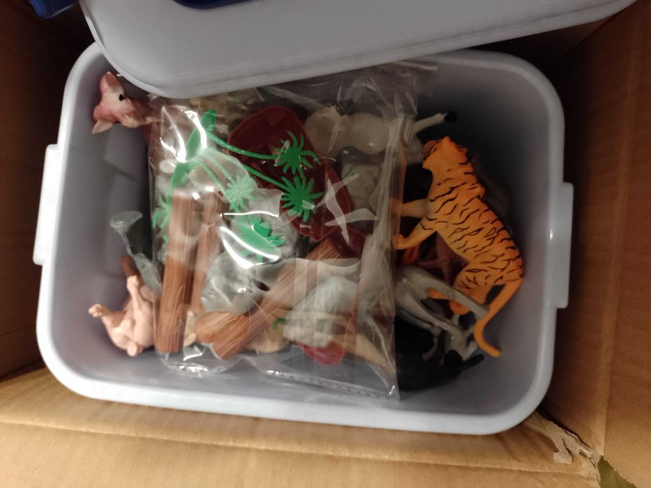 WOOPIE Zestaw Figurki Zwierzęta XXL 58 szt.