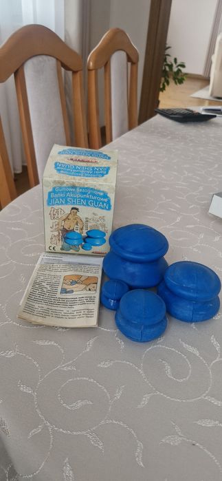 Gumowe bańki akupunkturowe chińskie