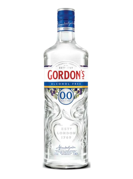 Garrafas gordons 0.0%