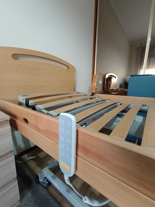 Cama elétrica altura variável