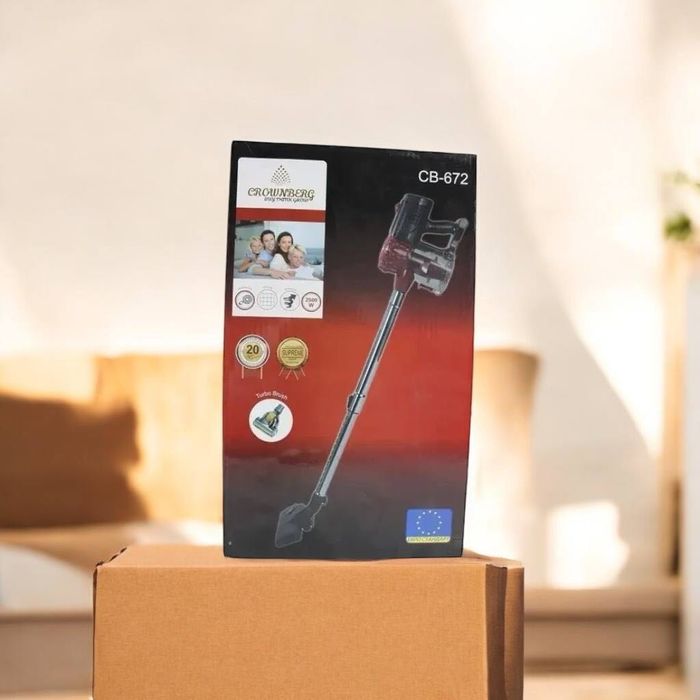 Пилосос ручний Crownberg CB-672 на 2500 Вт з турбощіткою