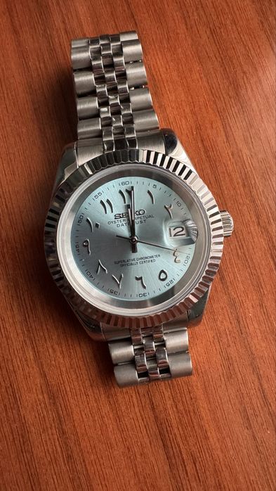 кастомные механические часы seiko