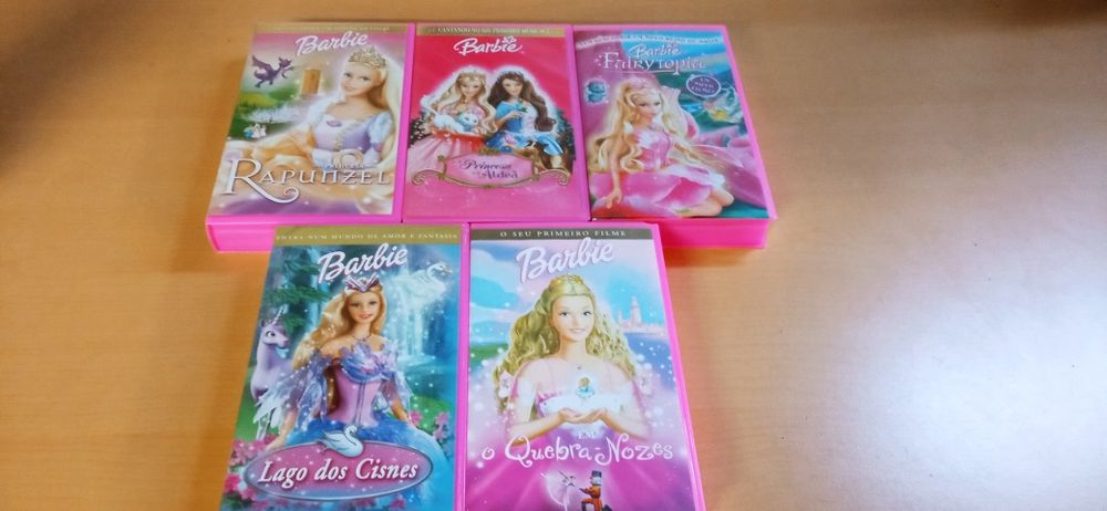 Lote barbie cassetes  Vhs