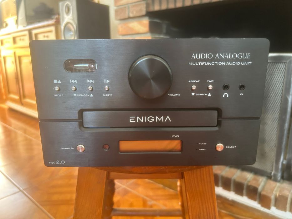 Audio Analogue Enigma REV 2.0 - Sistema Hi-Fi Híbrido (Válvulas) - Como Novo