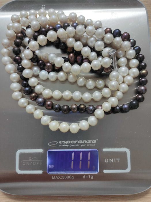 Naszyjnik z pereł naturalnych