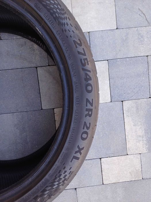 opona continental sport contact 7 275/40 r20 rok 0424