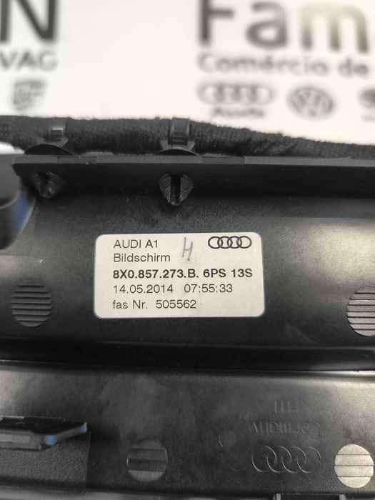 Display / Ecrã de Informações AUDI A1 1.4 TDI (66 kW / 90 cv) [11.2014 - 10.2018] 8X0857273B (OEM)