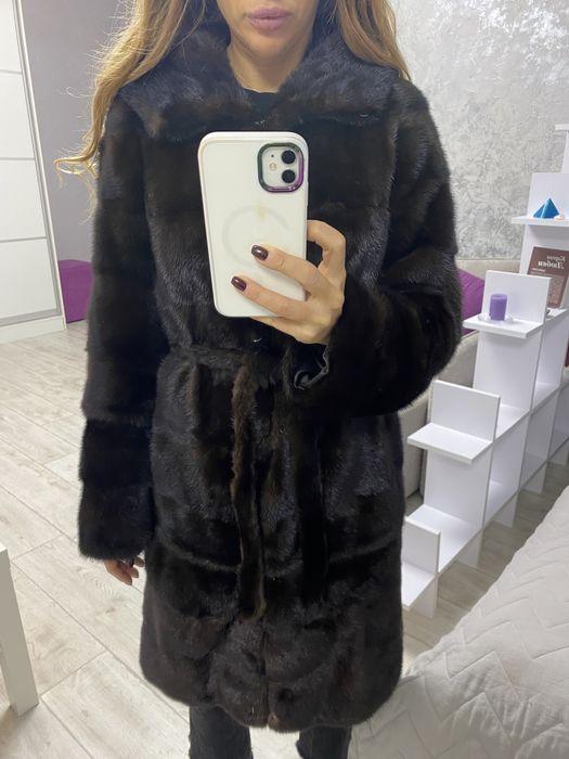 Норковая шуба(длинная)
