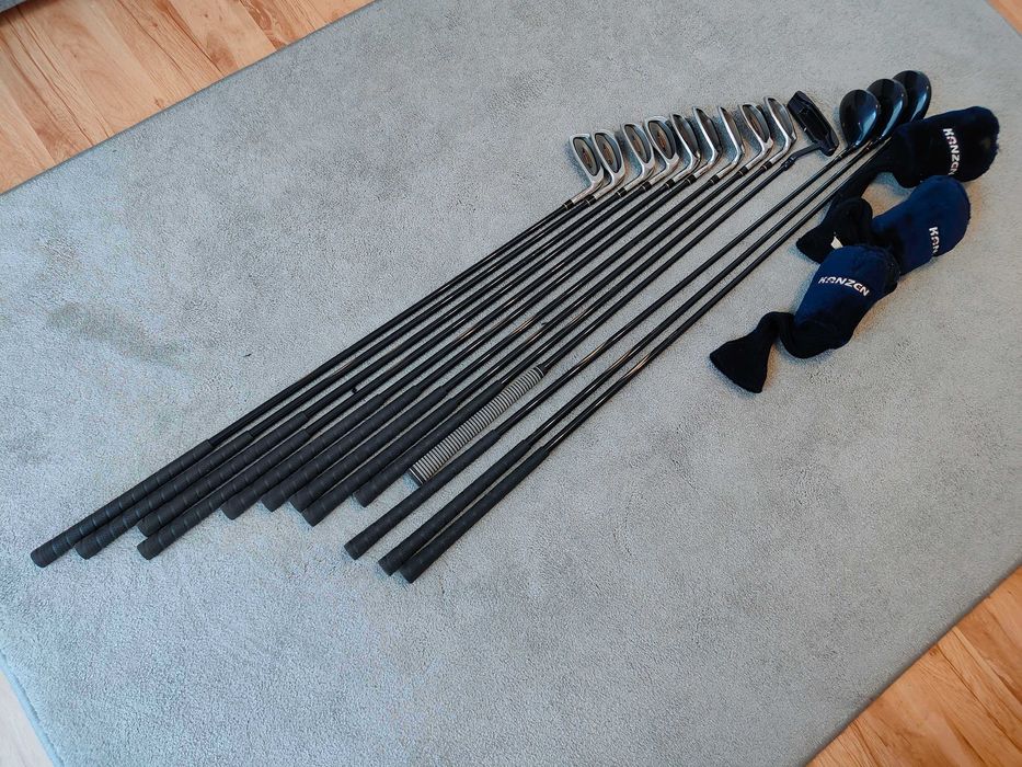 Kije golfowe Kanzen L flex 3 PW + Driver + wood putter kij kije do golfa golf damskie