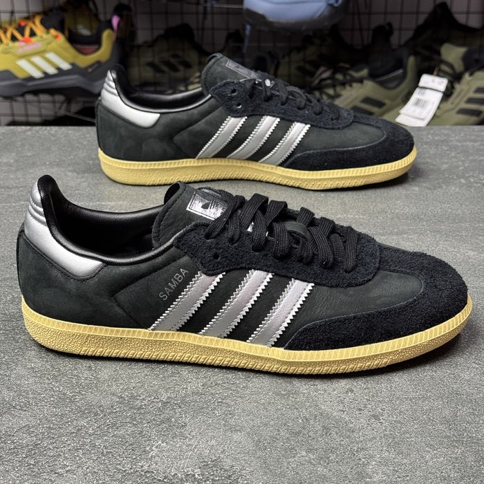 Кросівки чорні шкіра адідас самба Adidas Samba IE8128 ОРИГІНАЛ 100% 39