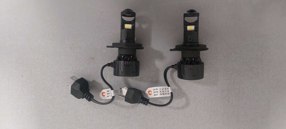 Led світлодіодні міні лінзи Bi-LED H7 H4 6000k 9000lm 65w ЛЕД Лампи