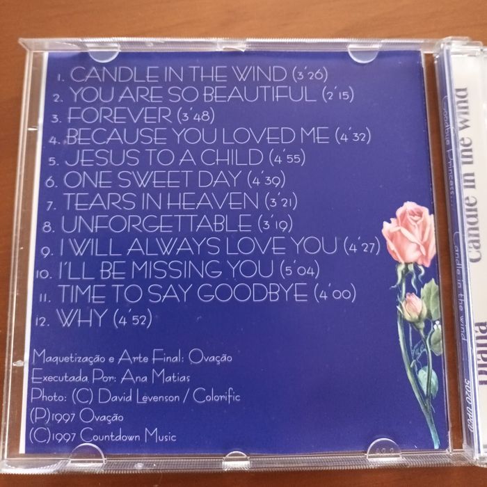 Cd - Goodbye Princess 
Contém uma
