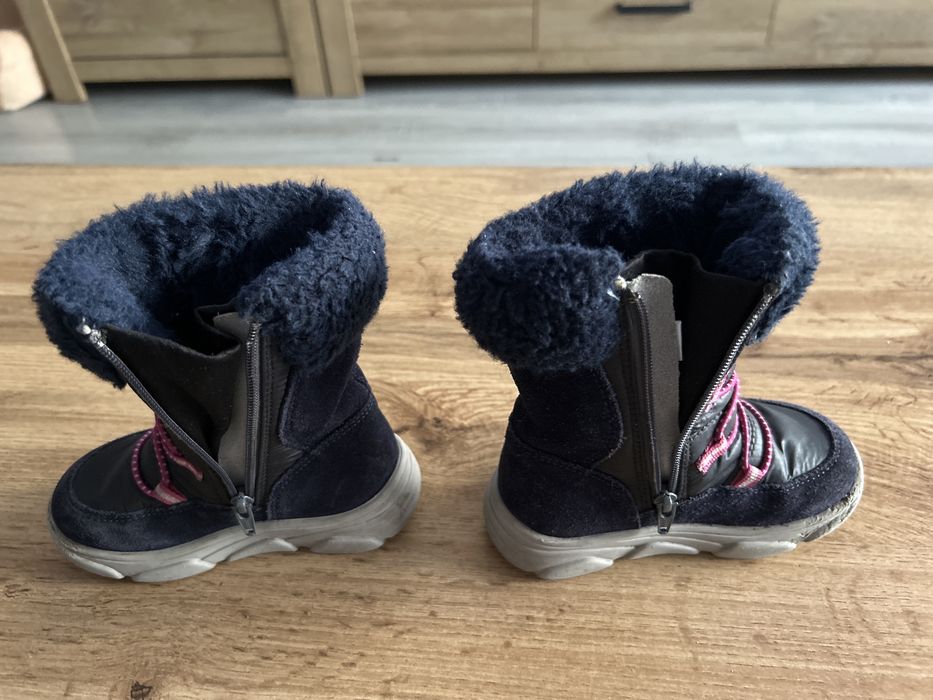 Buty zimowe, kozaki dla dziewczynki r.22 Elefanten