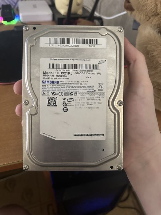 Жорсткий диск HDD Samsung 320GB (SATA II) 7200rpm