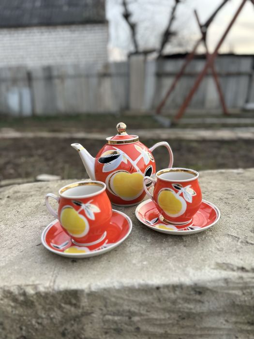 Чайная пара Яблоко полонное