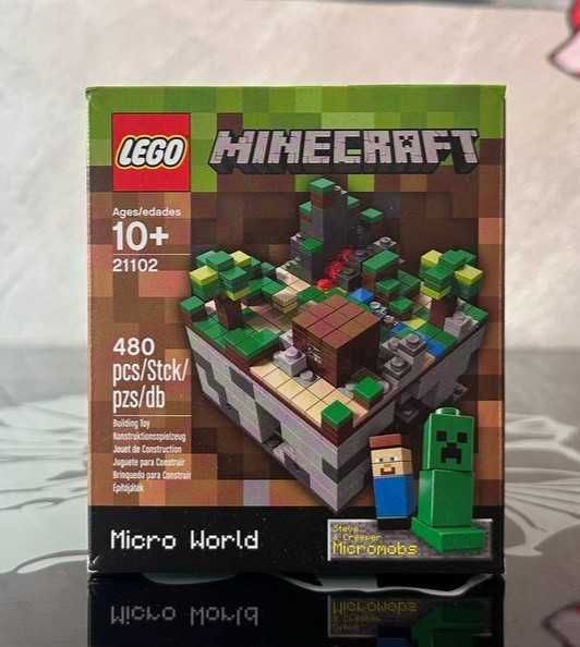 Конструктор LEGO Minecraft 21102/21105/21106/21107