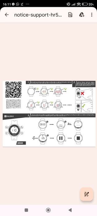 Relógio fitness Decathlon NOVO
