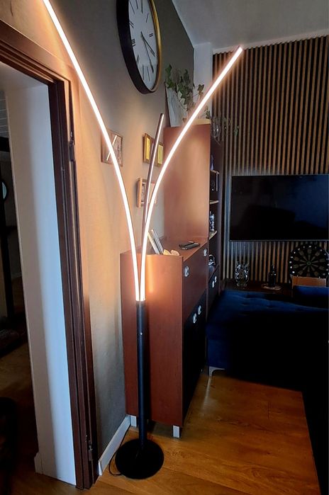 Lampa podłogowa stojąca led AGATA