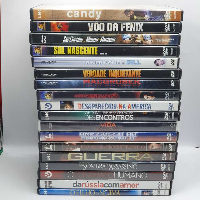 Lote 16/3 - Pack de 18 Filmes em DVD - Ref.VI