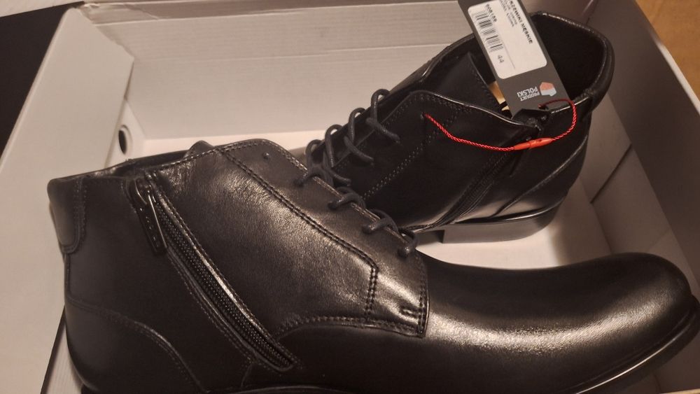 Buty wyjściowe,sztyblety,botki WOJAS 41