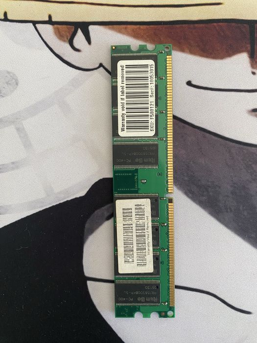 Lote 4 memorias RAM
