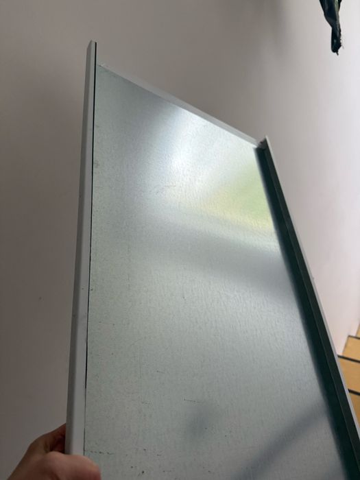 Tablica na magnesy 120 x 44 x 2 cm do zawieszenia - ozdobna blacha