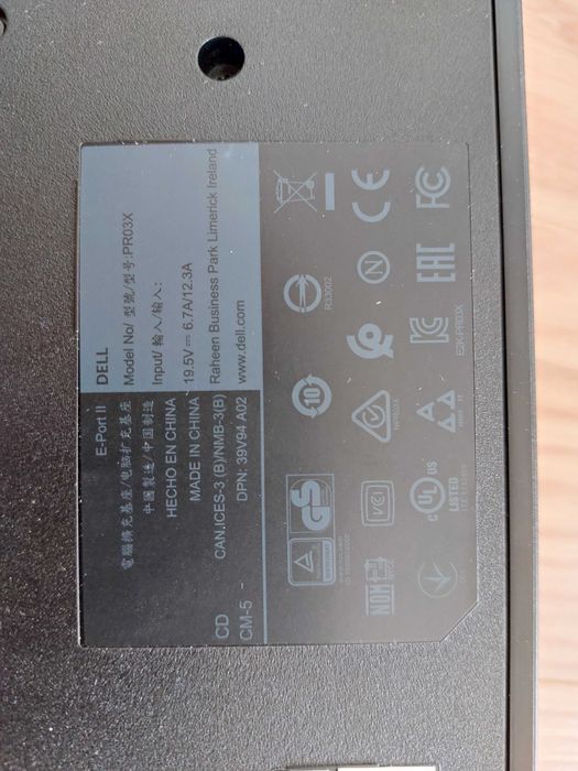 Docking Station DELL - PR03X