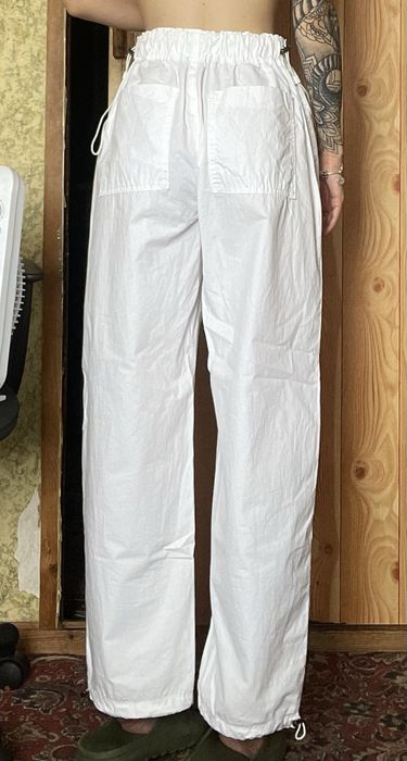 Штани жіночі широкі білі