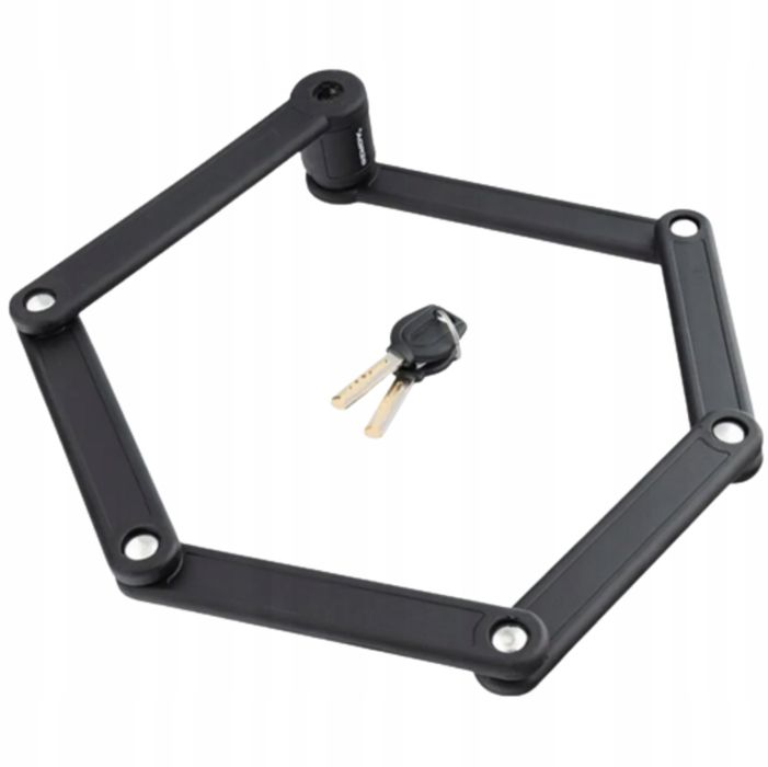 Zapięcie Zabezpieczenie Rowerowe Składane Gerda