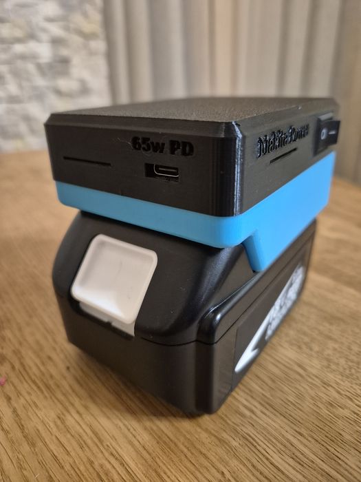 Адаптер макіта зарядна станція Makita QC 3.0, PD 65w