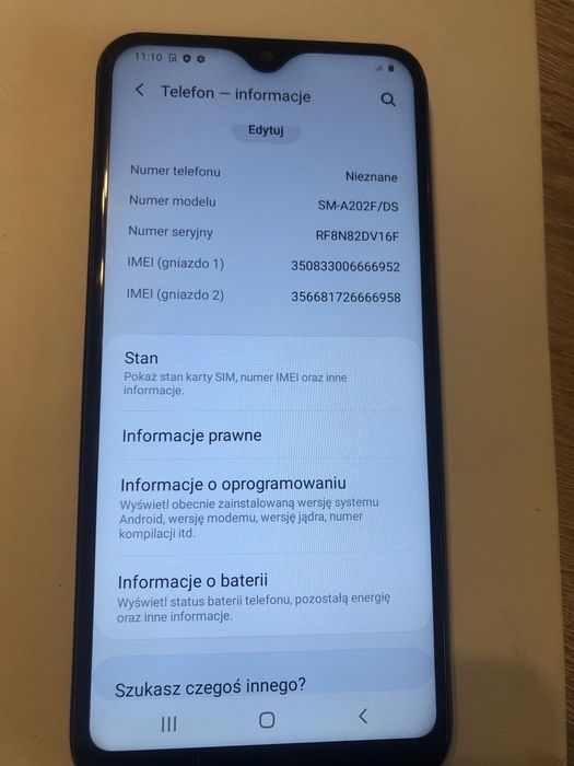 135_Samsung A20e telefon uzywany