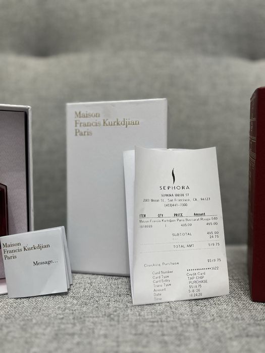 Perfumy baccarat rogue 540 70ml