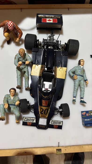 Kit modelismo Wolf WR1 Ford F1 de 1978