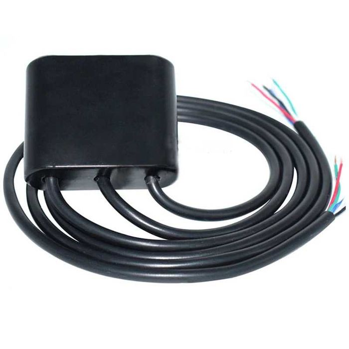 Comutador iluminado 3 botões auto reset luz vermelha laranja verde