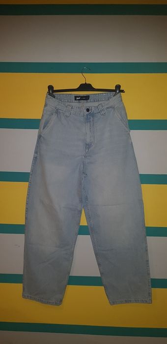 Calca de ganga baggy/ skater azuis