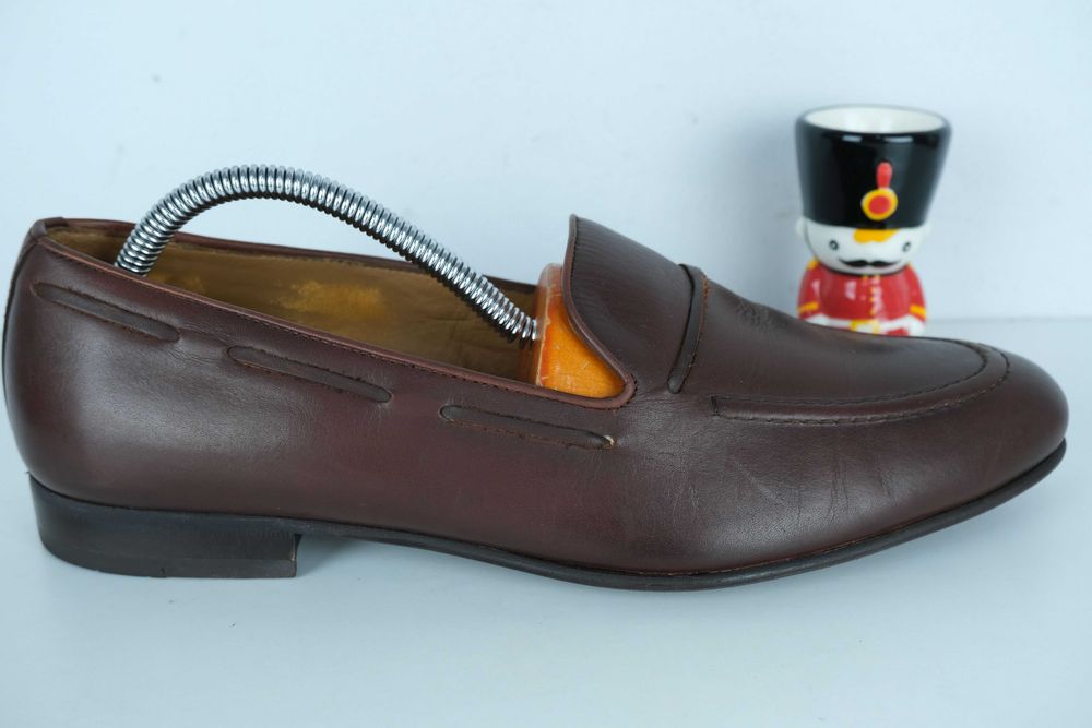 Massimo Dutti  skóra loafers mokasyny męskie  r43