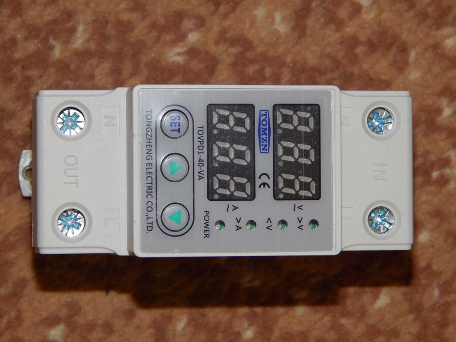 Реле напруги і струму Tomzn 40 А