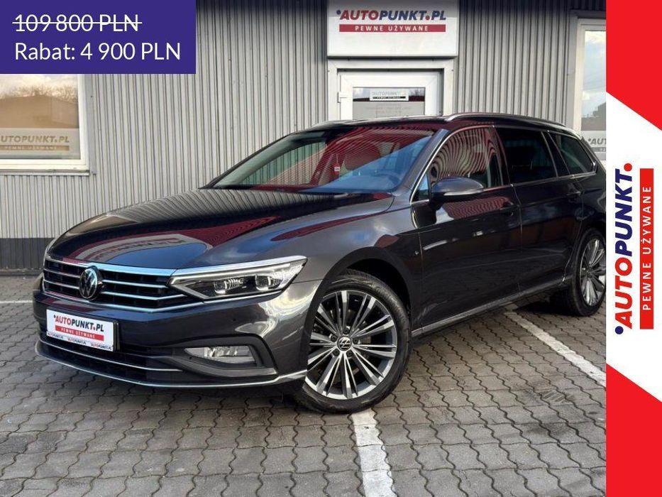 Volkswagen Passat ! Elegance ! 200 KM !, 2022r. ! F-vat 23% ! Bezwypadkowy ! Gwarancja P